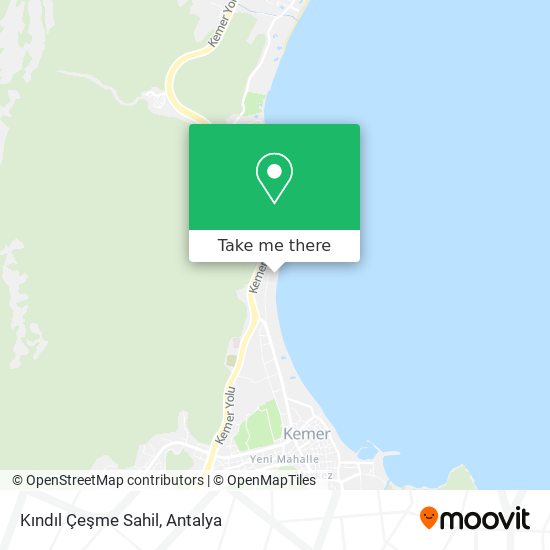 Kındıl Çeşme Sahil map
