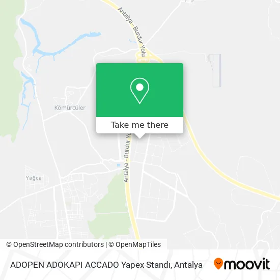 ADOPEN ADOKAPI ACCADO Yapex Standı map