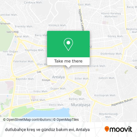 dutlubahçe kreş ve gündüz bakım evi map