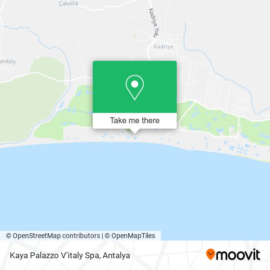Kaya Palazzo V'italy Spa map