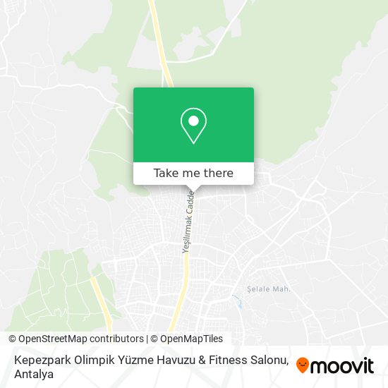 Kepezpark Olimpik Yüzme Havuzu & Fitness Salonu map