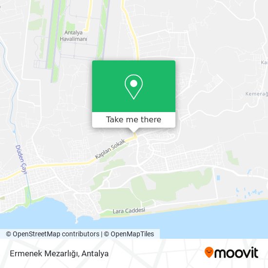 Ermenek Mezarlığı map