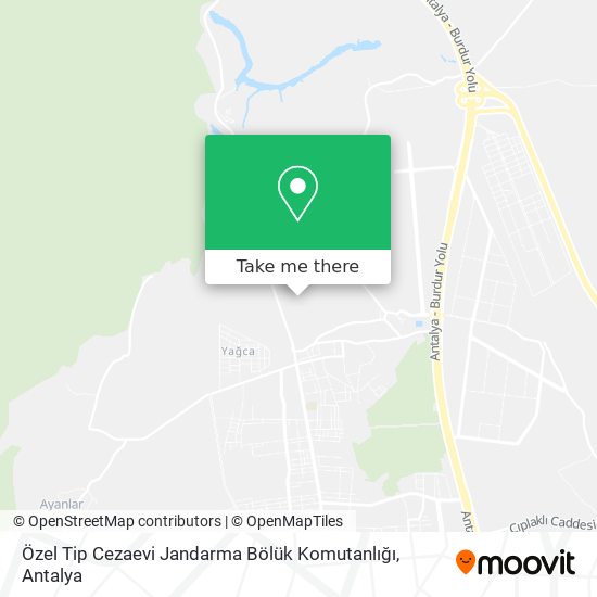 Özel Tip Cezaevi Jandarma Bölük Komutanlığı map