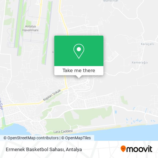 Ermenek Basketbol Sahası map