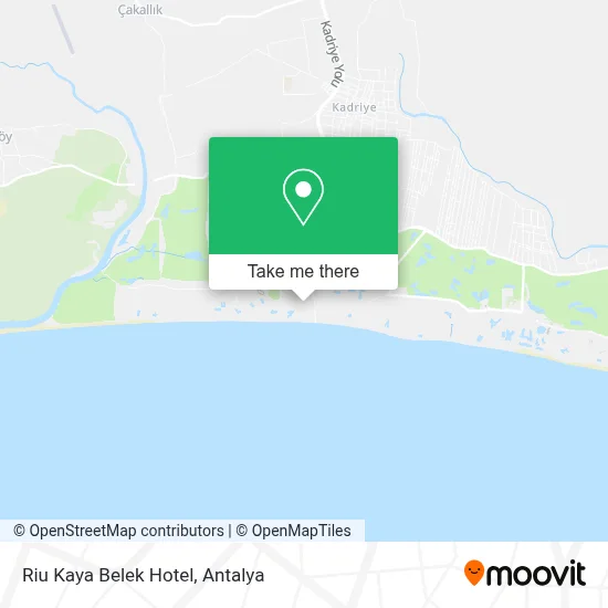 Riu Kaya Belek Hotel map