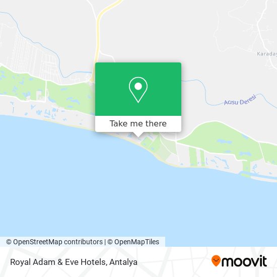 Royal Adam & Eve Hotels map