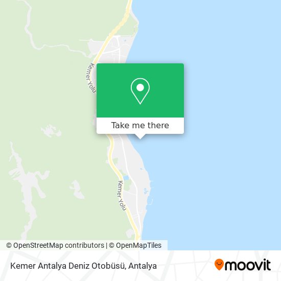 Kemer Antalya Deniz Otobüsü map