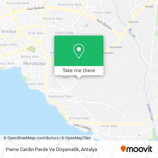 Pierre Cardin Perde Ve Döşemelik map