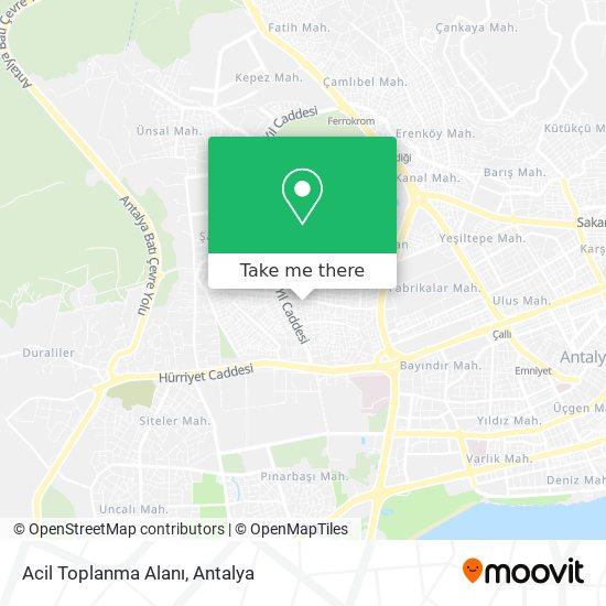 Acil Toplanma Alanı map