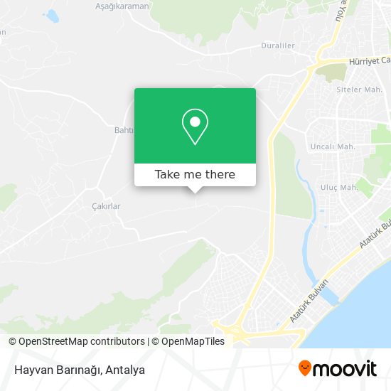 Hayvan Barınağı map