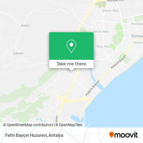 Fethi Bayçın Huzurevi map