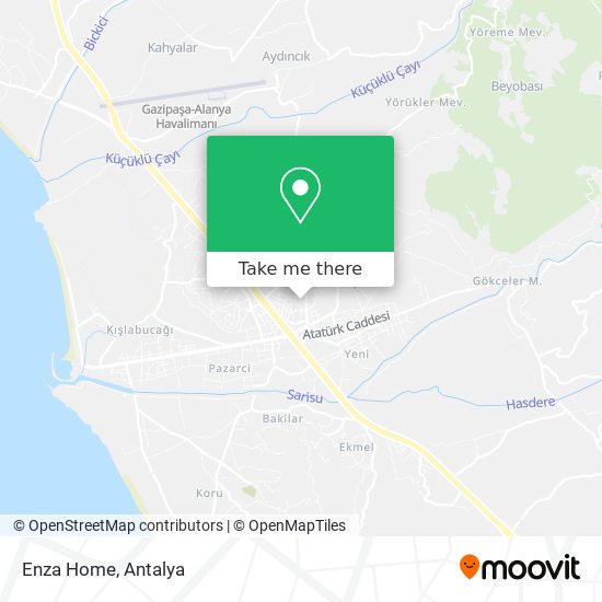 Enza Home map