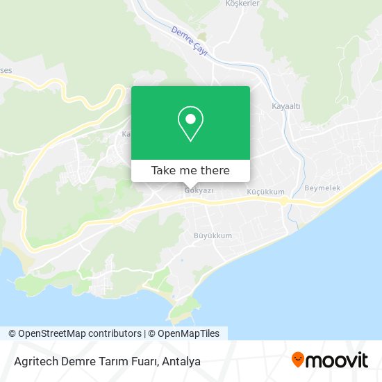 Agritech Demre Tarım Fuarı map