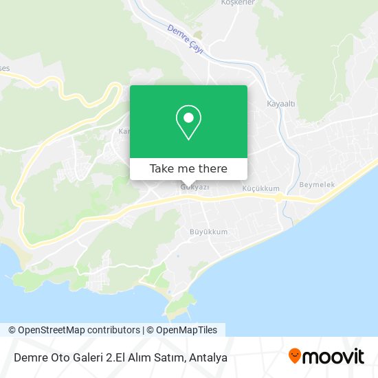 Demre Oto Galeri 2.El Alım Satım map