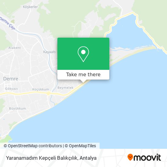 Yaranamadım Kepçeli Balıkçılık map