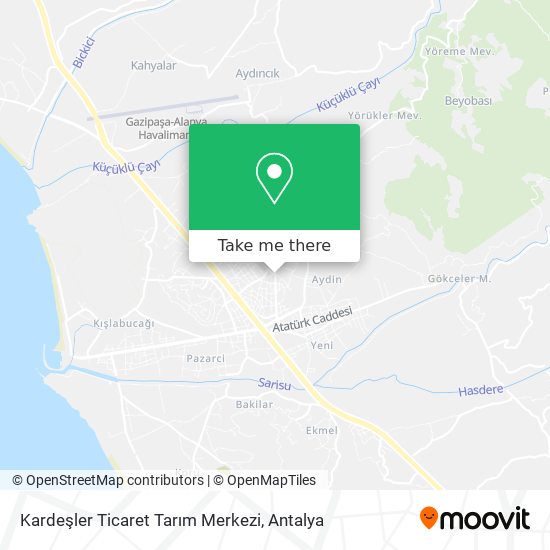 Kardeşler Ticaret Tarım Merkezi map