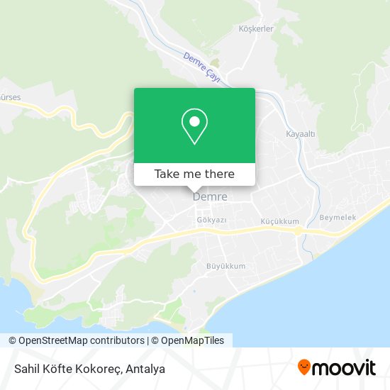 Sahil Köfte Kokoreç map