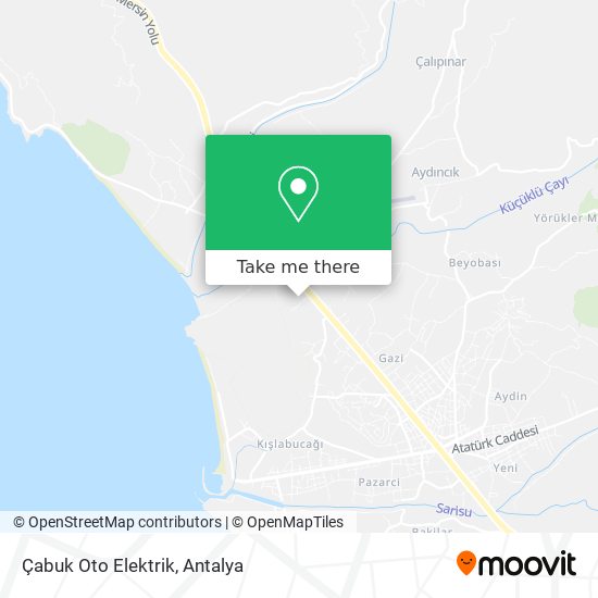 Çabuk Oto Elektrik map