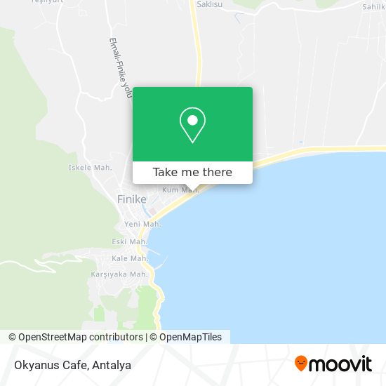 Okyanus Cafe map