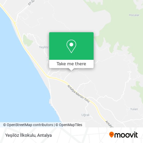 Yeşilöz İlkokulu map
