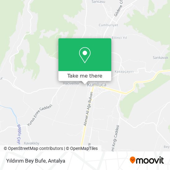 Yıldırım Bey Bufe map