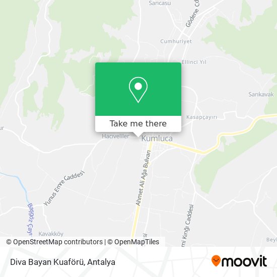Diva Bayan Kuaförü map