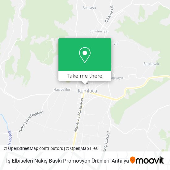 İş Elbiseleri Nakış Baskı Promosyon Ürünleri map
