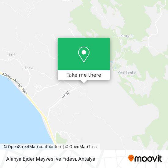 Alanya Ejder Meyvesi ve Fidesi map