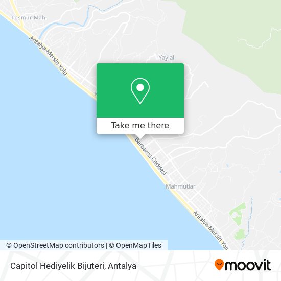Capitol Hediyelik Bijuteri map