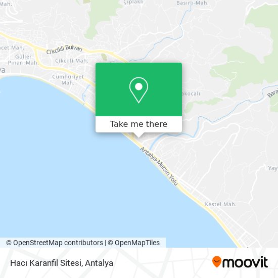 Hacı Karanfil Sitesi map