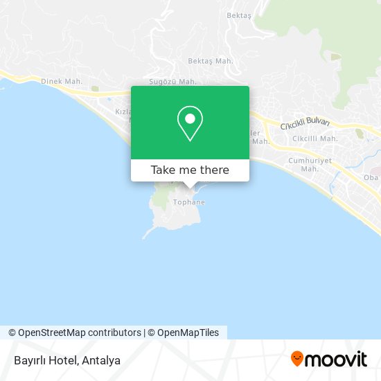 Bayırlı Hotel map