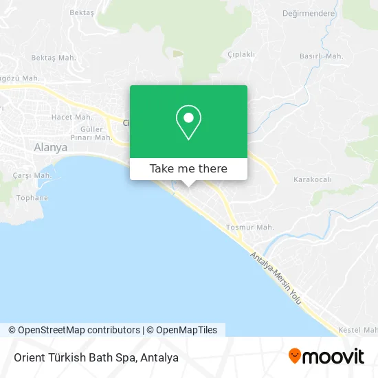 Orient Türkish Bath Spa map