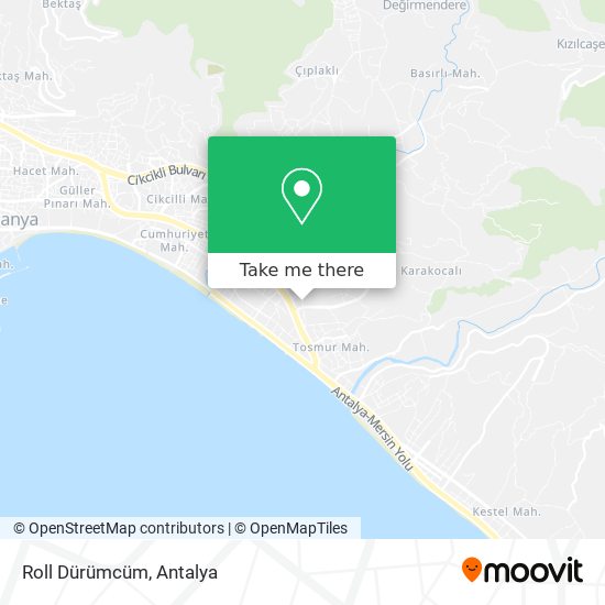 Roll Dürümcüm map