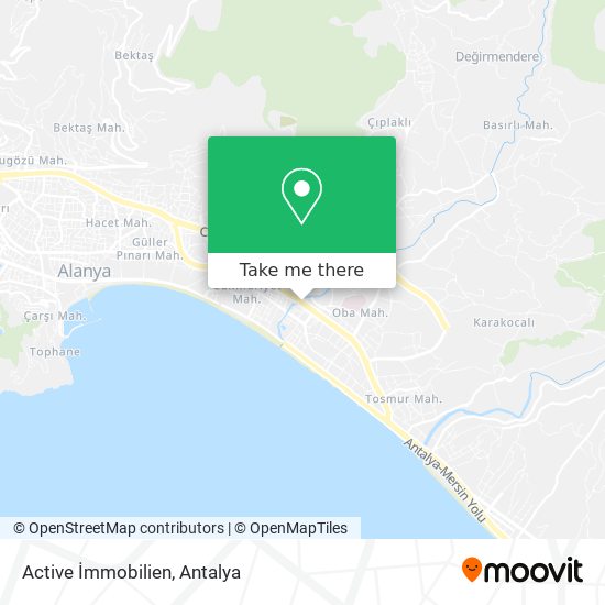 Active İmmobilien map