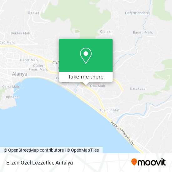 Erzen Özel Lezzetler map