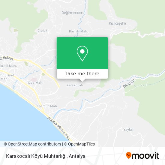 Karakocalı Köyü Muhtarlığı map