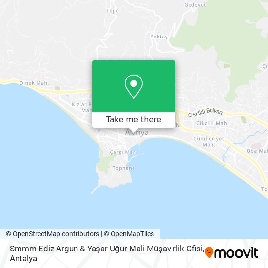 Smmm Ediz Argun & Yaşar Uğur Mali Müşavirlik Ofisi map