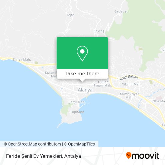 Feride Şenli Ev Yemekleri map