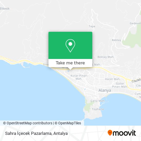 Sahra İçecek Pazarlama map