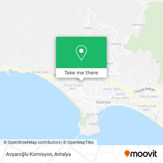 Avşaroğlu Komisyon map