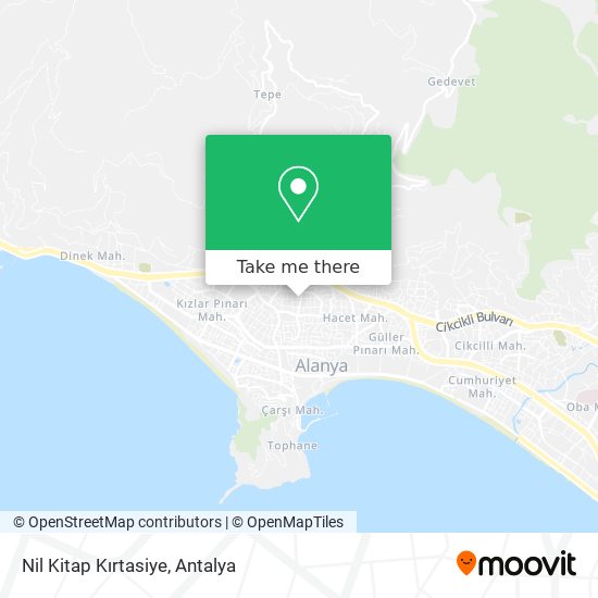 Nil Kitap Kırtasiye map