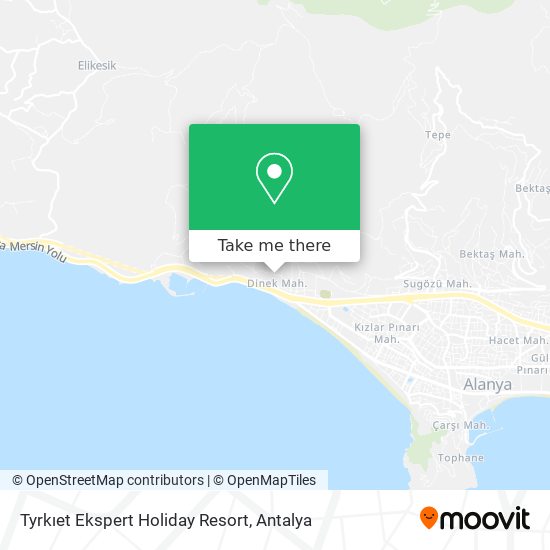 Tyrkıet Ekspert Holiday Resort map