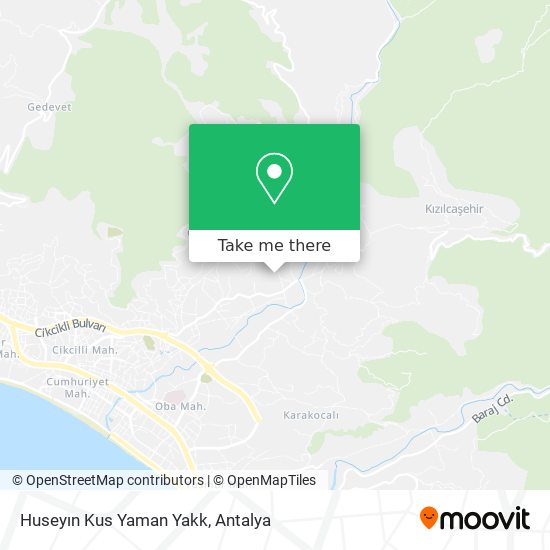 Huseyın Kus Yaman Yakk map