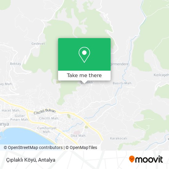 Çıplaklı Köyü map
