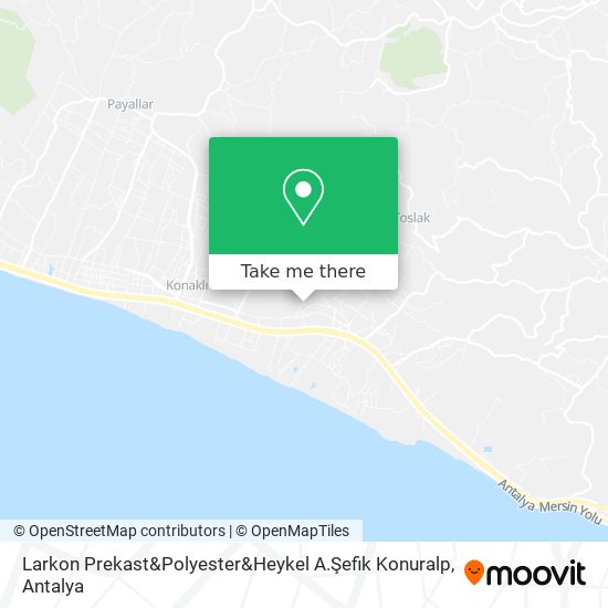 Larkon Prekast&Polyester&Heykel A.Şefik Konuralp map