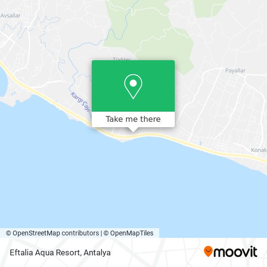 Eftalia Aqua Resort map