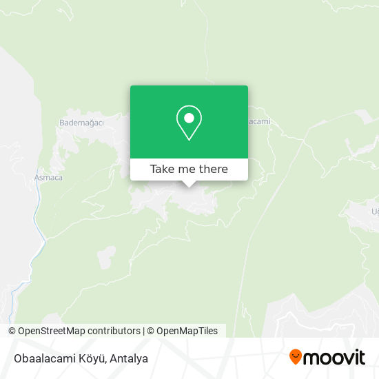 Obaalacami Köyü map