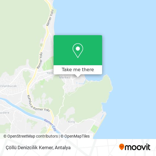 Çöllü Denizcilik Kemer map