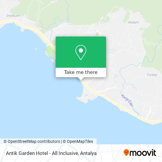 Antik Garden Hotel - All Inclusive map