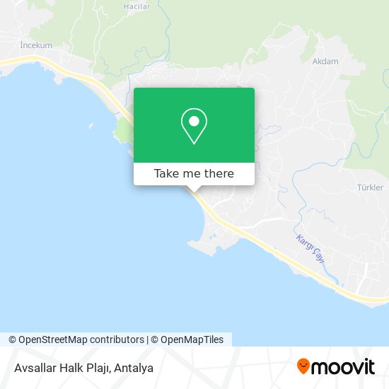 Avsallar Halk Plajı map